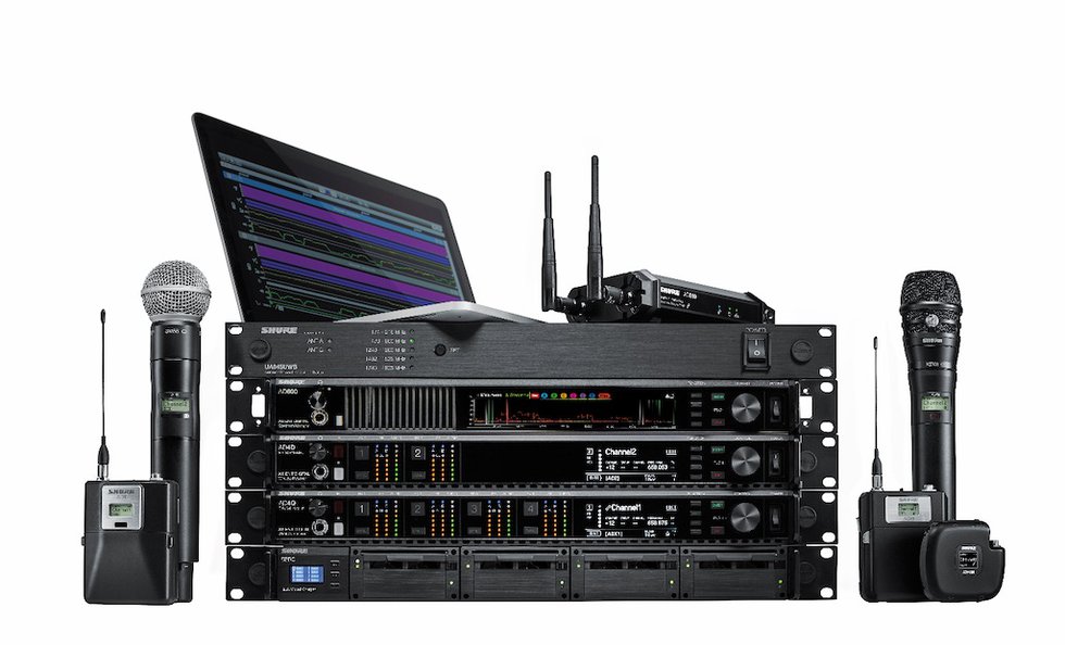 Shure Launches AD600 Axient Digital Spectrum Manager Church